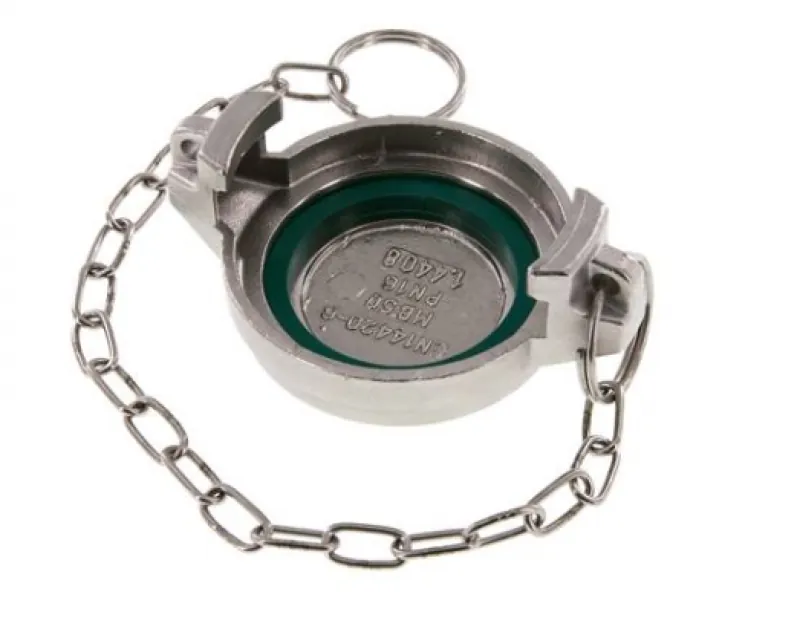 Verschlusskappen für Tankwagen-Kupplungen (V-Teil), Edelstahl 1.4401, alle Größen von www.pneumatikshop-online.de